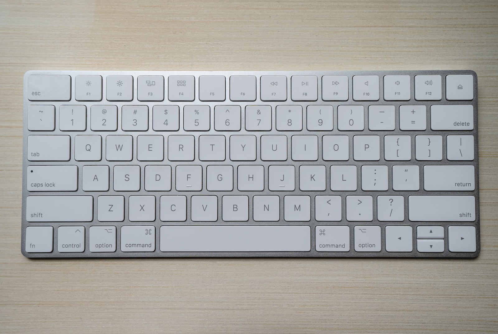 silver and white computer keyboard
